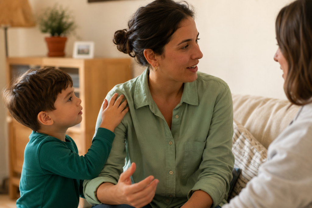 La "Waiting Hand" Montessori: aprendiendo el respeto mutuo