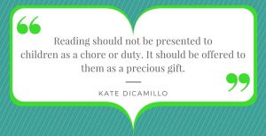 Kate DiCamillo Quote Re: Reading