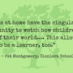 Pat Montgomery Quote Re: Parents