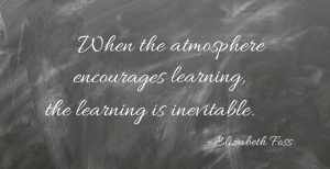 Elizabeth Foss Quote Re: Learning