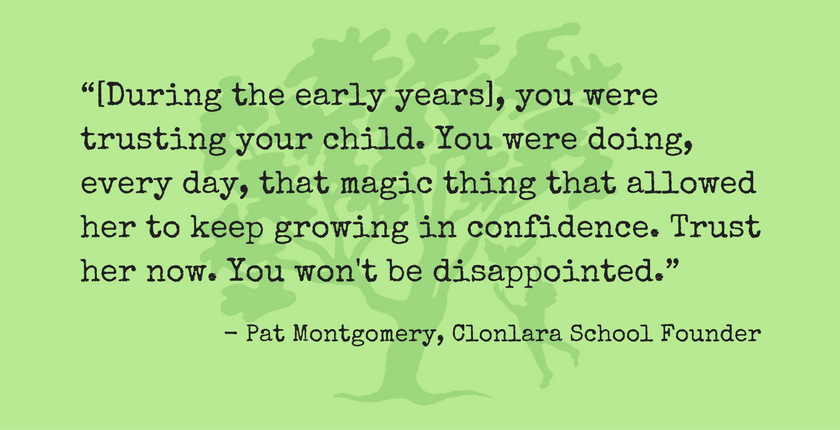 Pat Montgomery Quote Re: Trust