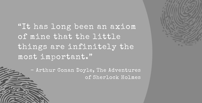 Arthur Conan Doyle Quote Re: Forensic Science
